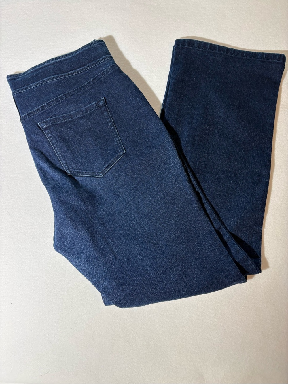 Denim & Co Dark Blue Women’s Stretch Denim Jeans